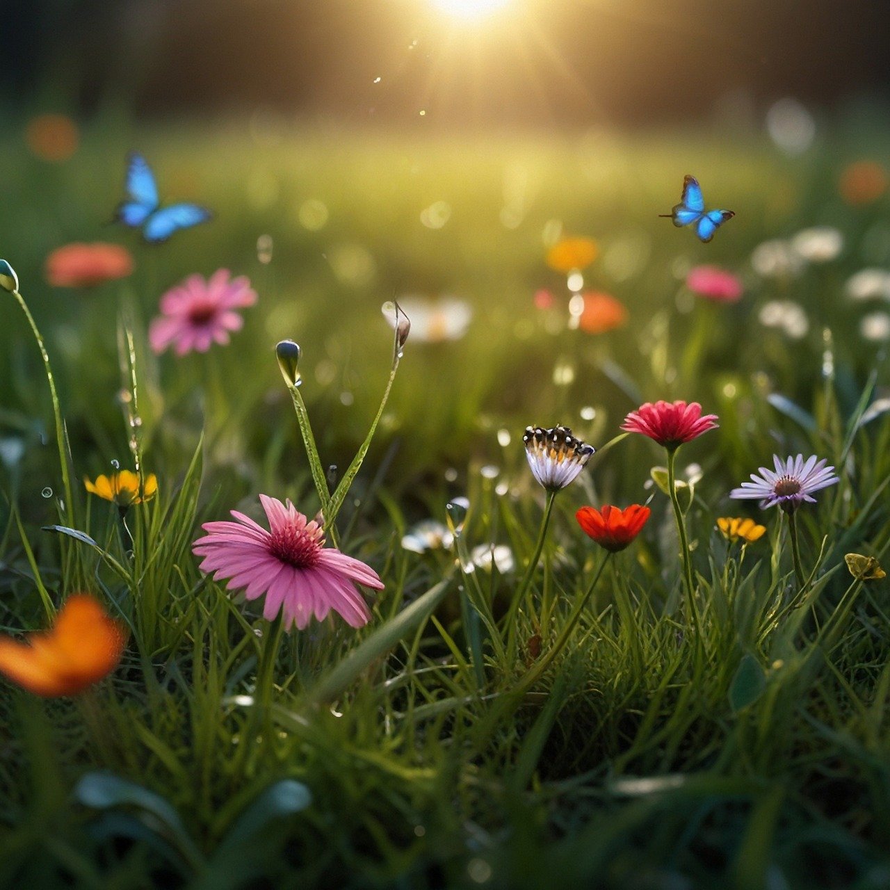 flower meadow, butterflies, morning sun-8742825.jpg